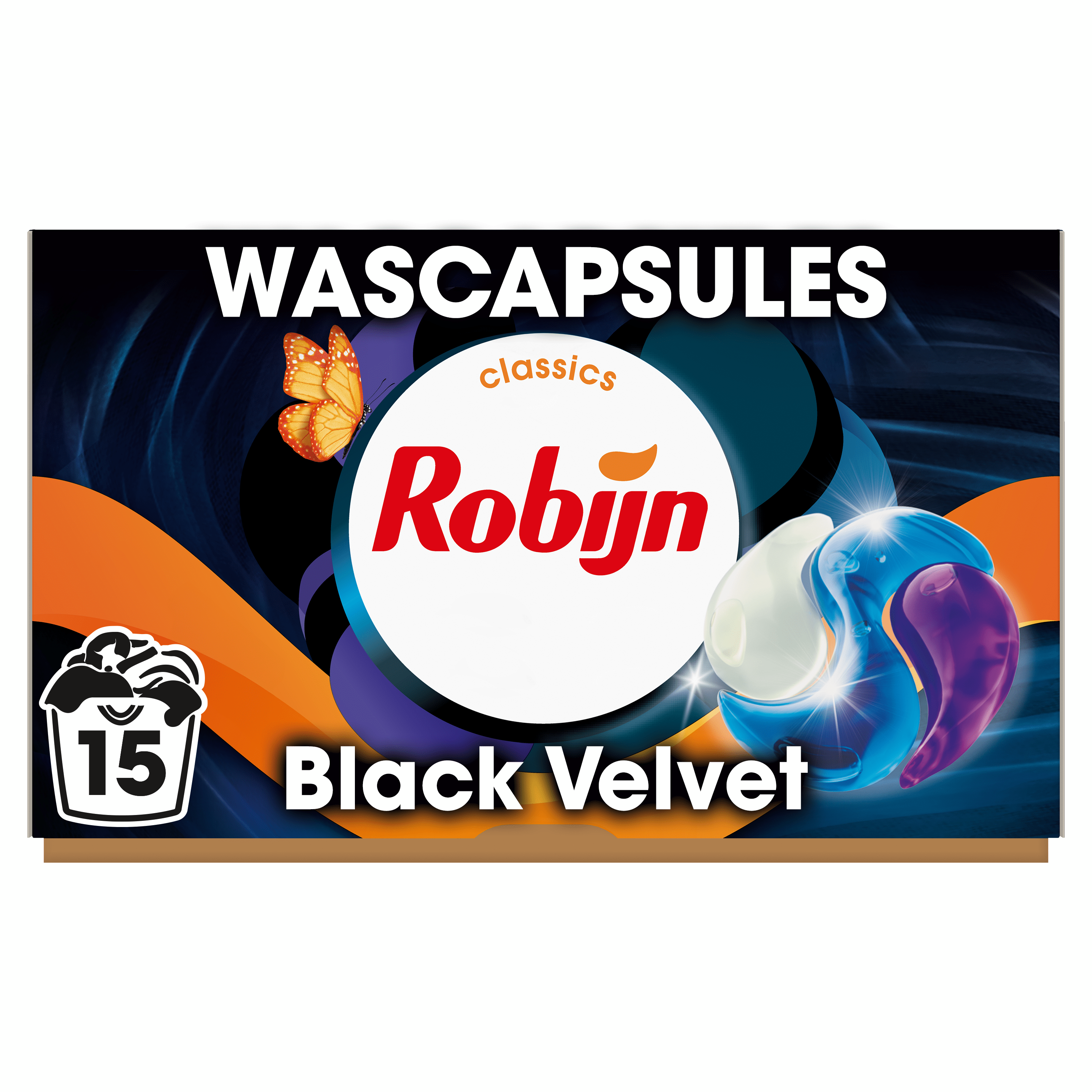 Robijn 3-in-1 classics capsules black velvet