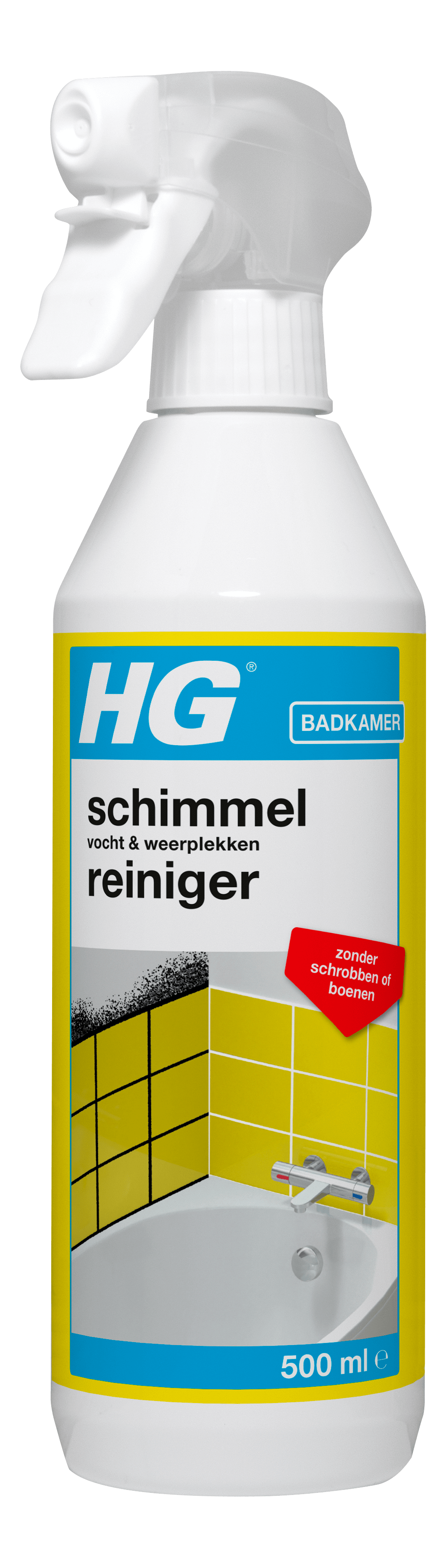 HG Schimmel-, vocht & weerplek. reiniger