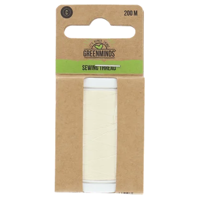 Greenminds Garen Polyester Ecru 200mtr
