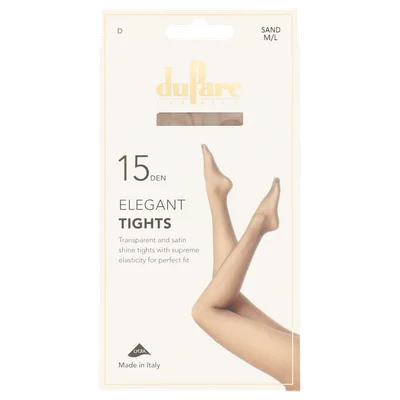 DuParc Panty Lycra 15D Satijnglans sand ML