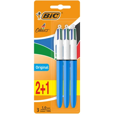 Bic 4 Colours Medium 2+1