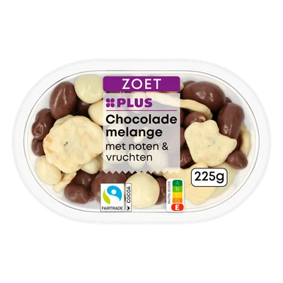 PLUS Chocolade melange Fairtrade
