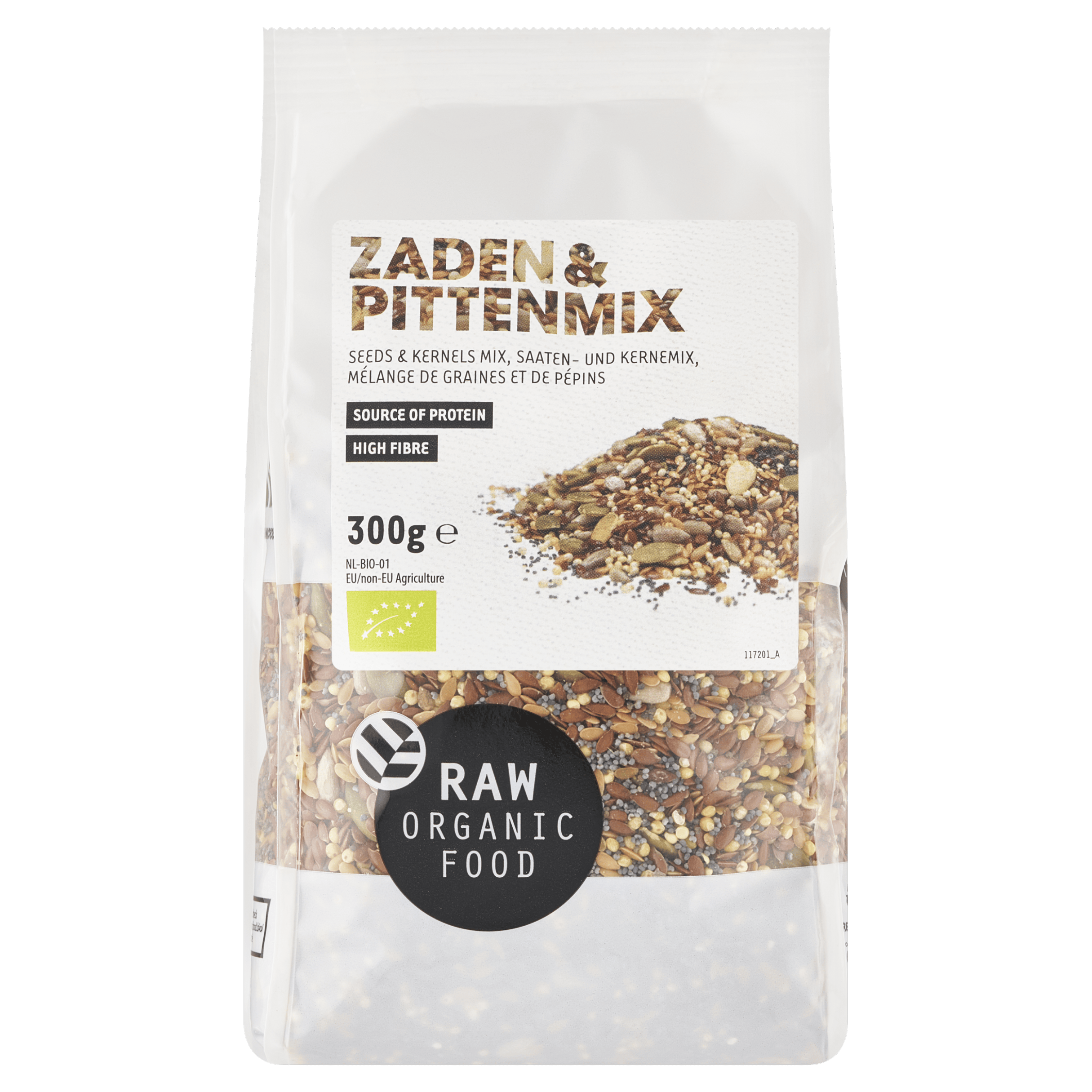 Raw Organic Food Zaden-pittenmix bio