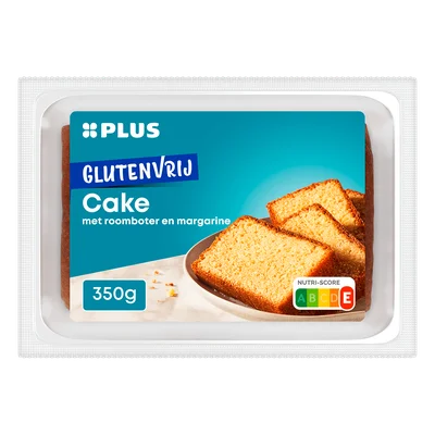 PLUS Glutenvrije cake met roomboter margari