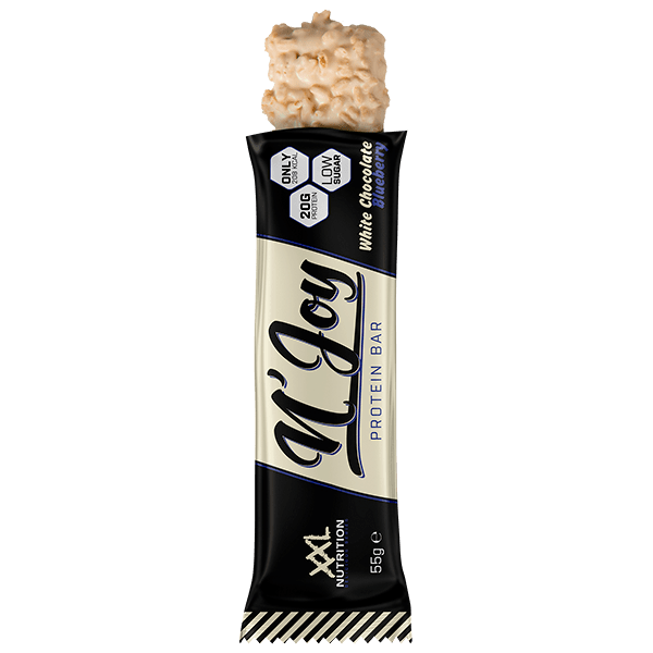 XXL Nutrition N'Joy protein bar white chocolate blue