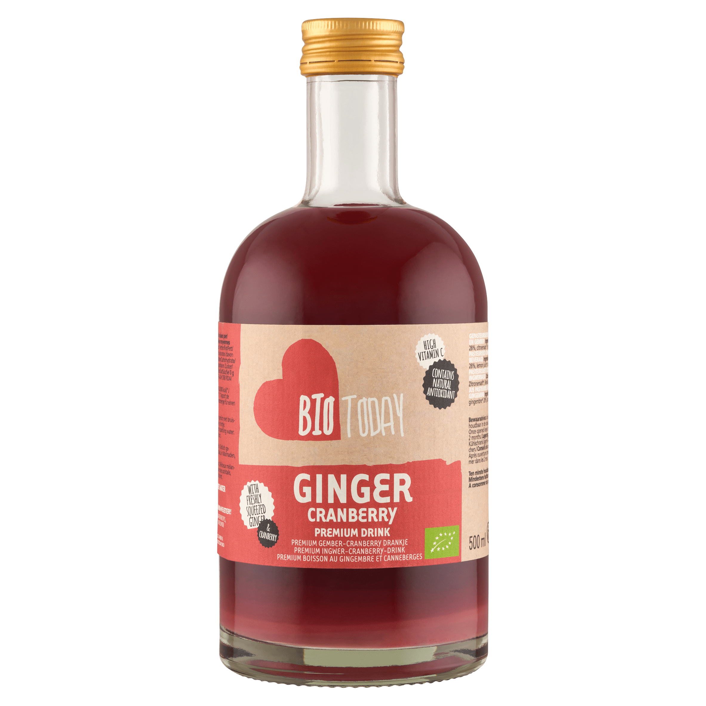 BioToday Ginger cranberry premium drink
