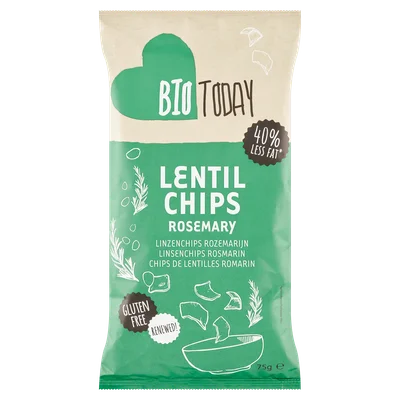 BioToday Linzenchips rosemary bio