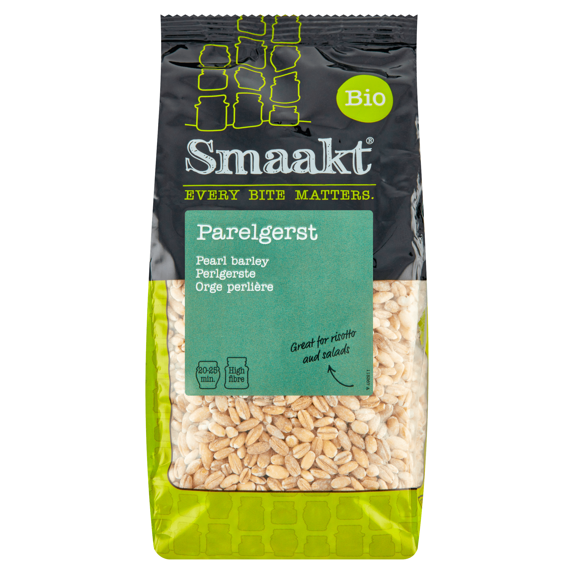 Smaakt Parelgerst bio