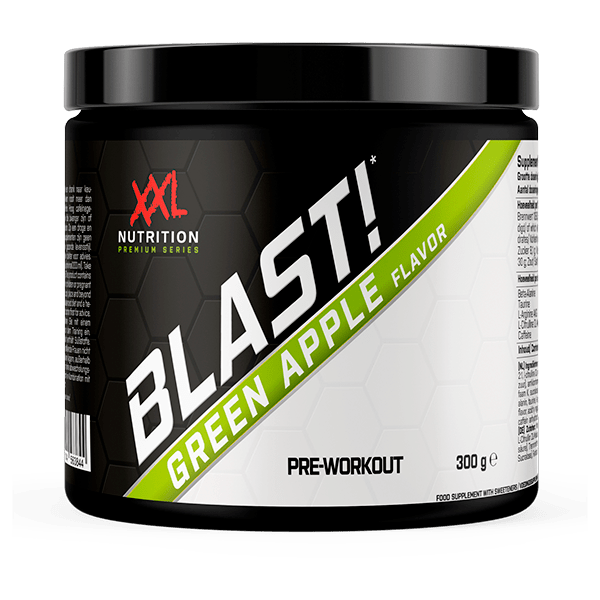 XXL Nutrition Blast! Pre-workout green apple