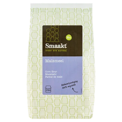 Smaakt Maismeel bio