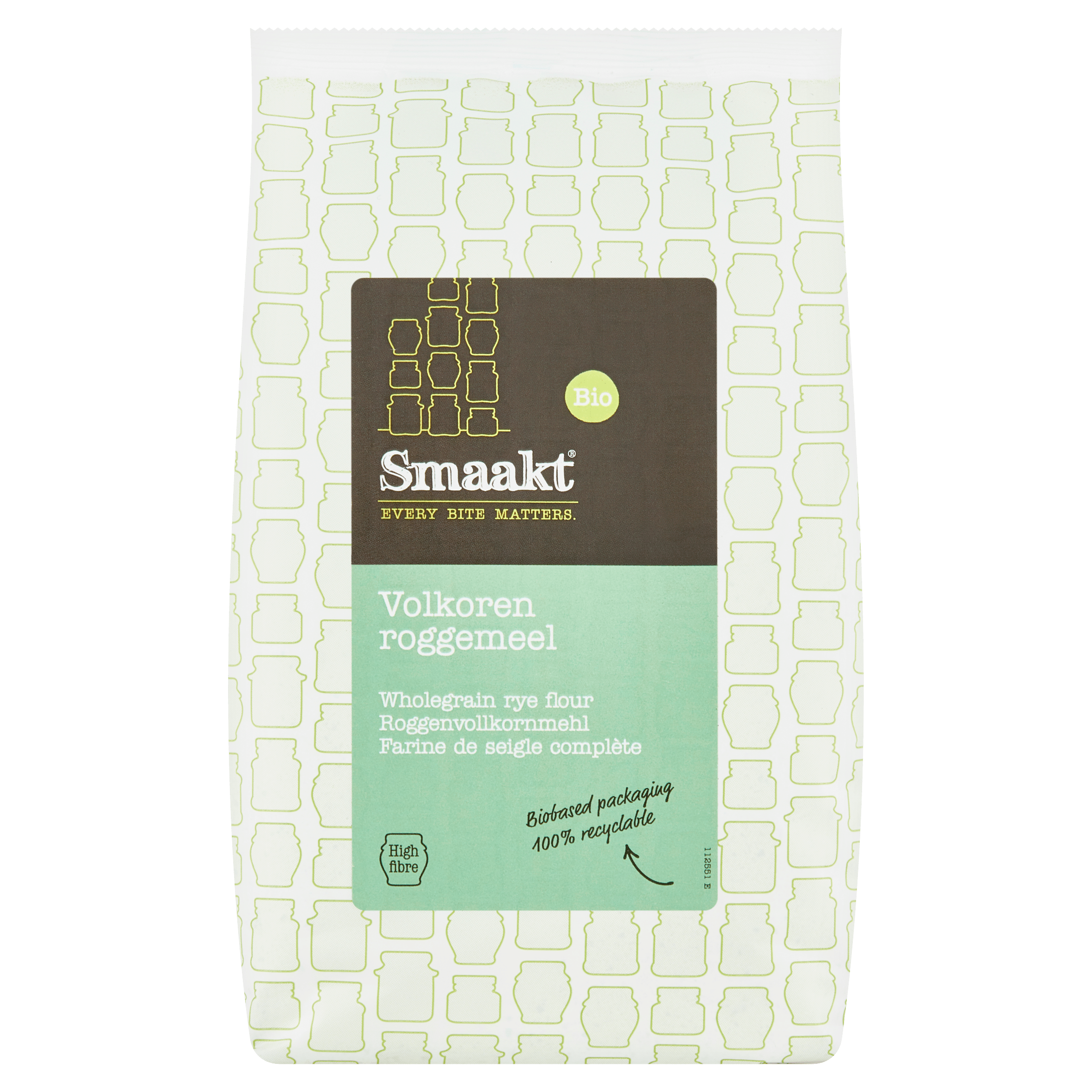 Smaakt Roggemeel bio