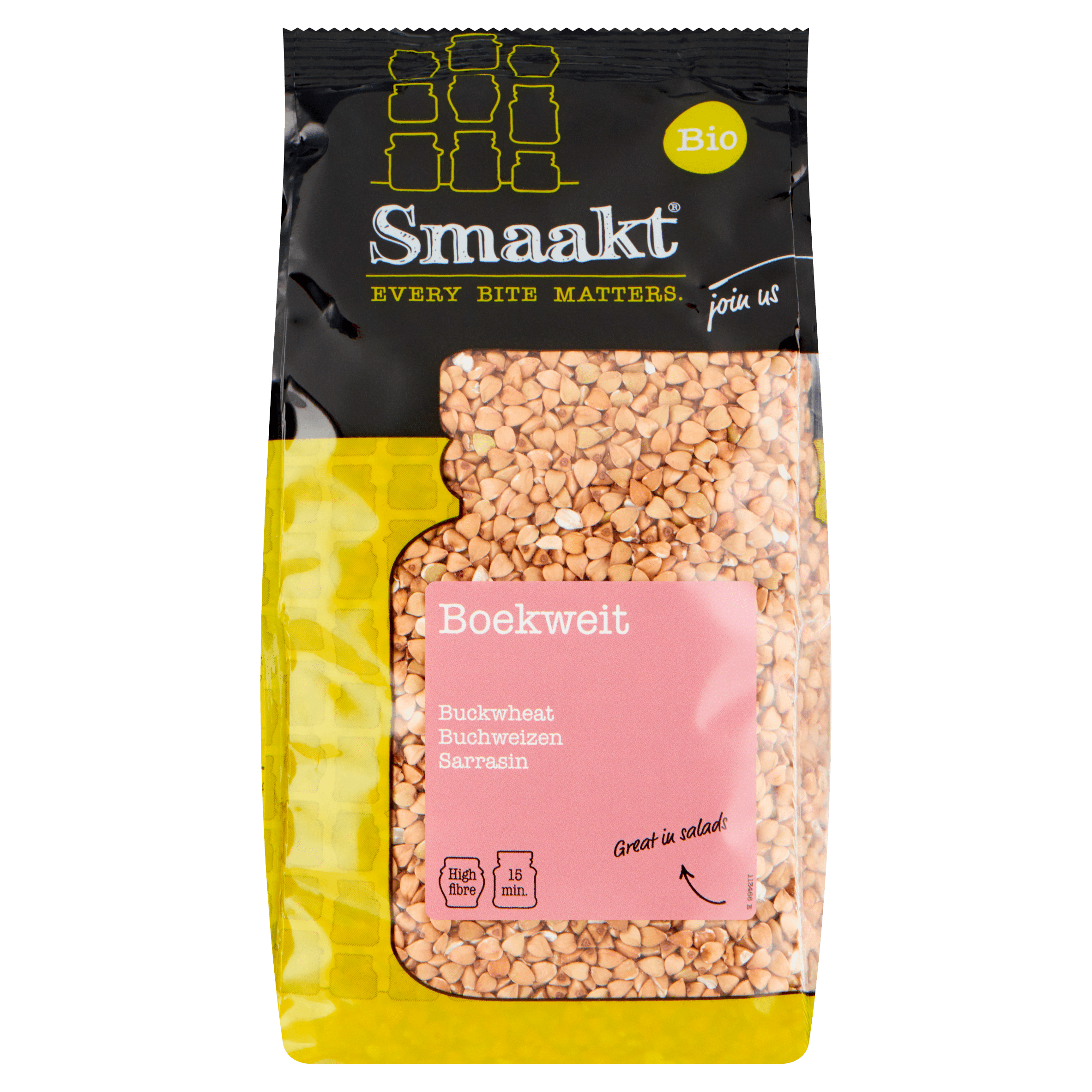 Smaakt Boekweit biologisch