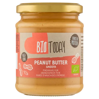 BioToday Pindakaas fijn biologisch