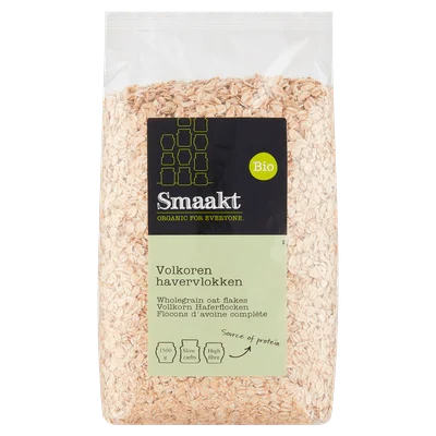 Smaakt Havervlokken XL biologisch