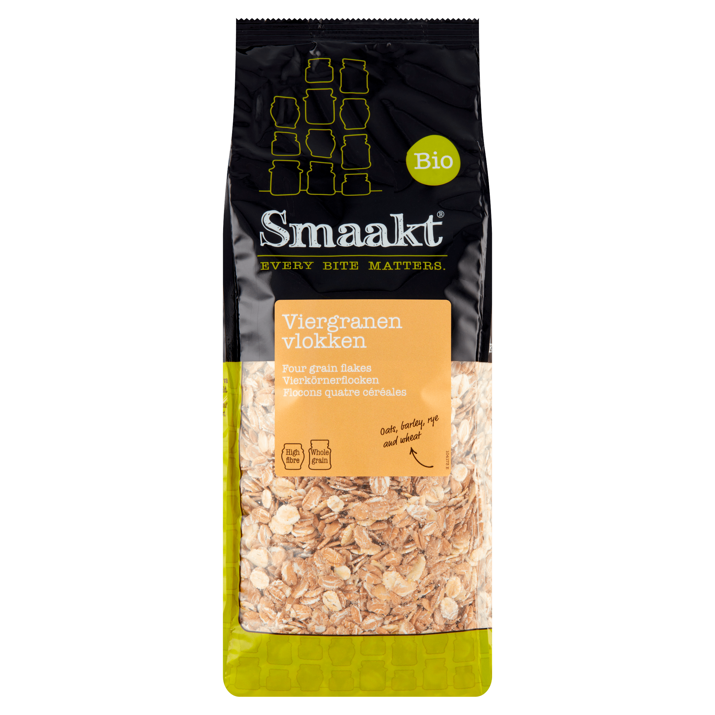 Smaakt Viergranenvlokken bio