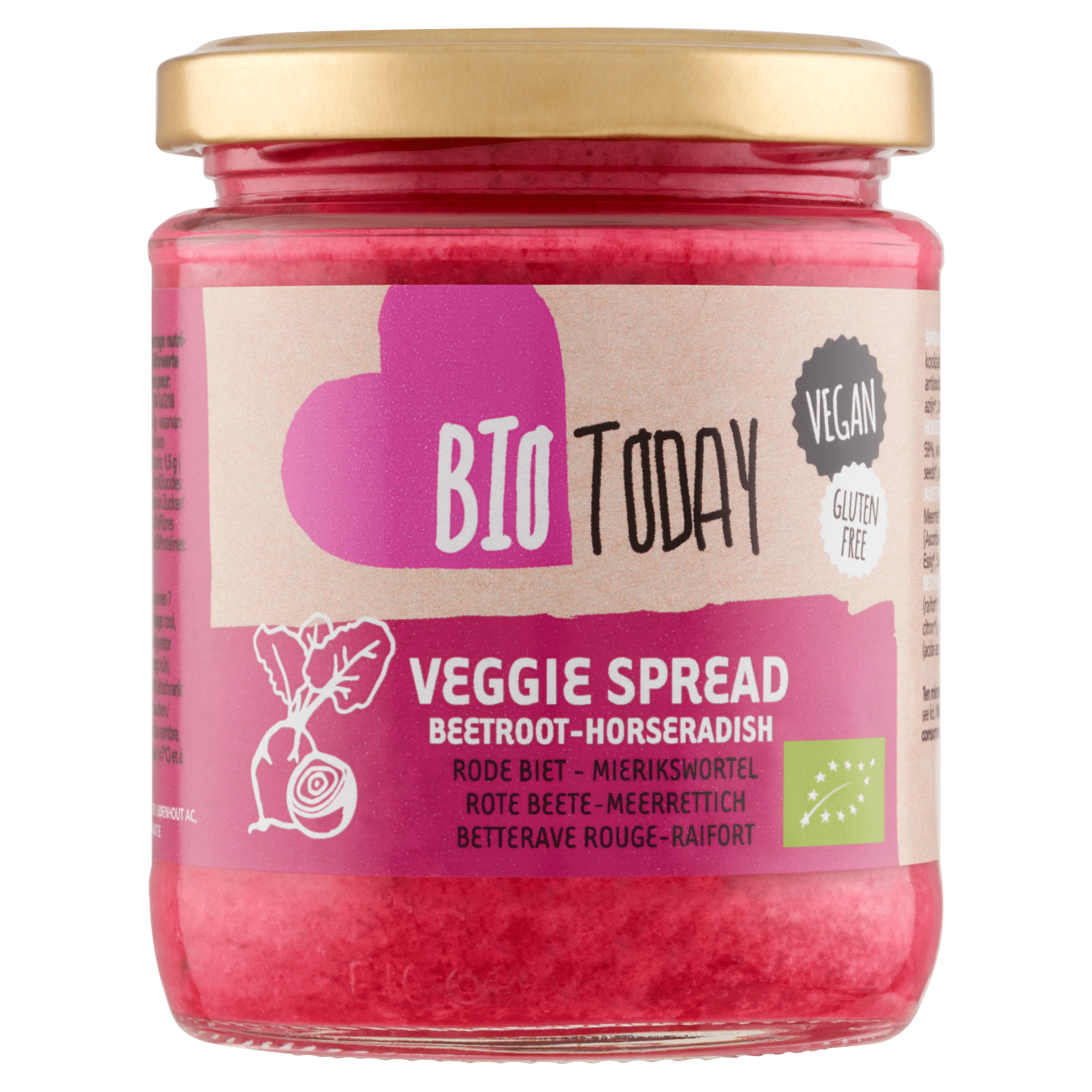 BioToday Spread veggie red beet bio