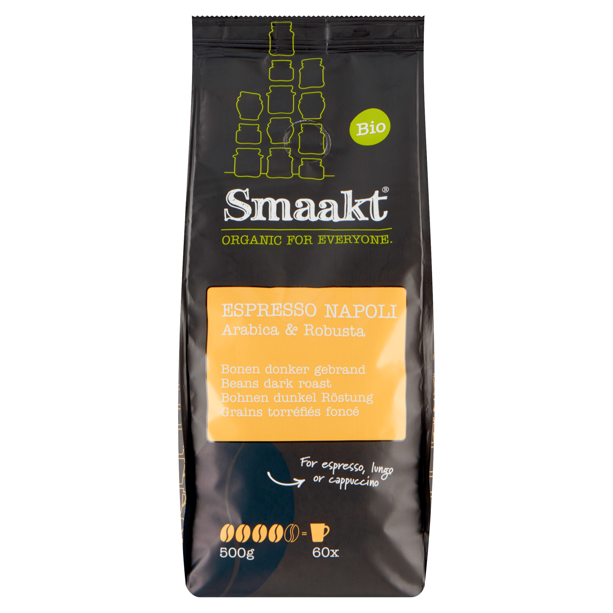 Smaakt Espresso Napoli FT bio