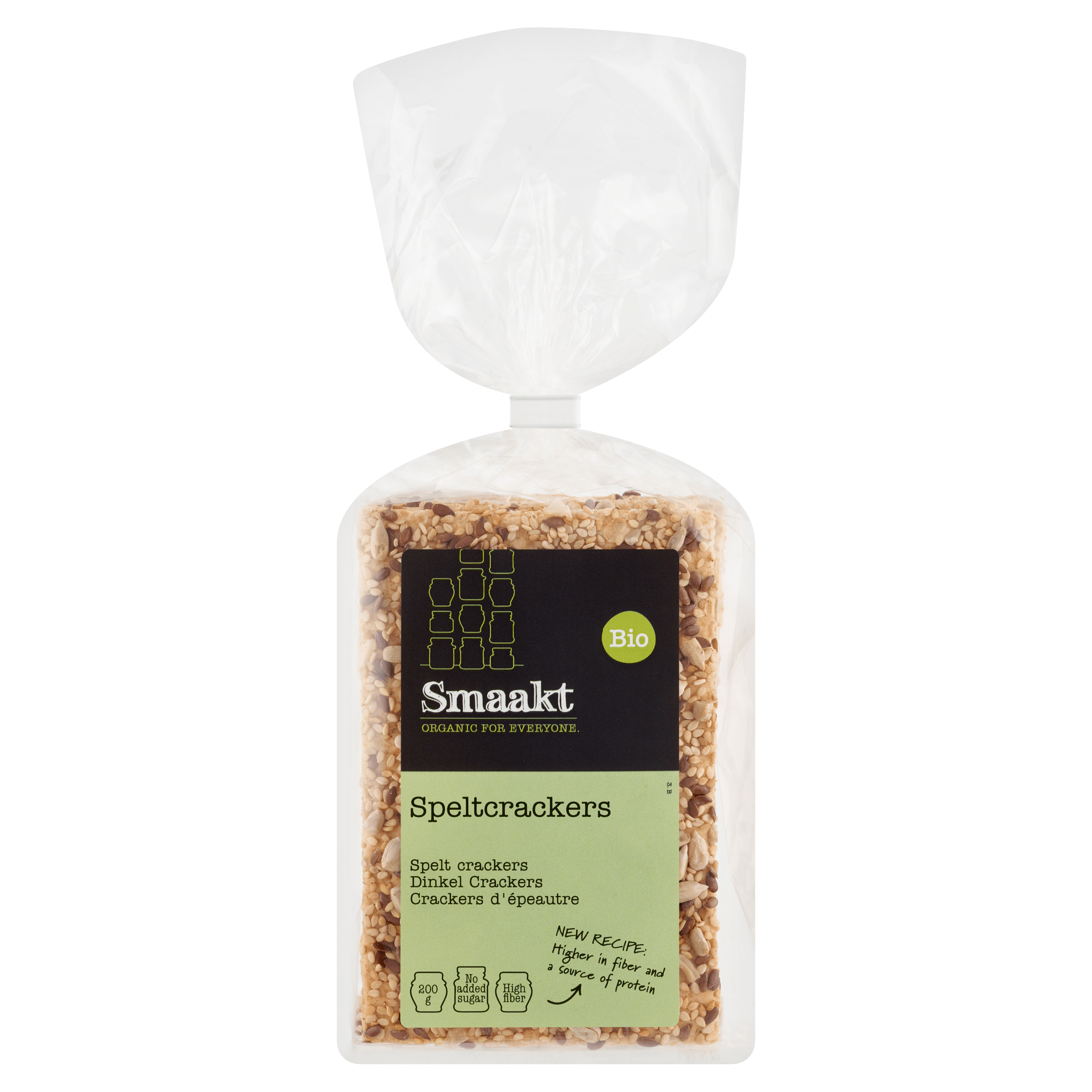 Smaakt Speltcrackers biologisch