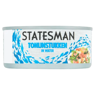 Statesman Tonijnstukken in water