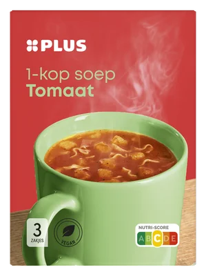 PLUS 1 kops soep Tomaat