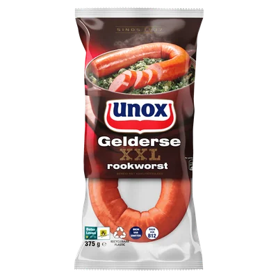 Unox Gelderse rookworst XXL