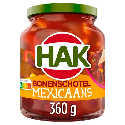 Hak Bonenschotel Mexicaans met mais