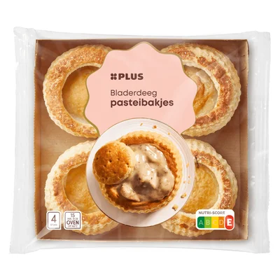 PLUS Pasteibakjes