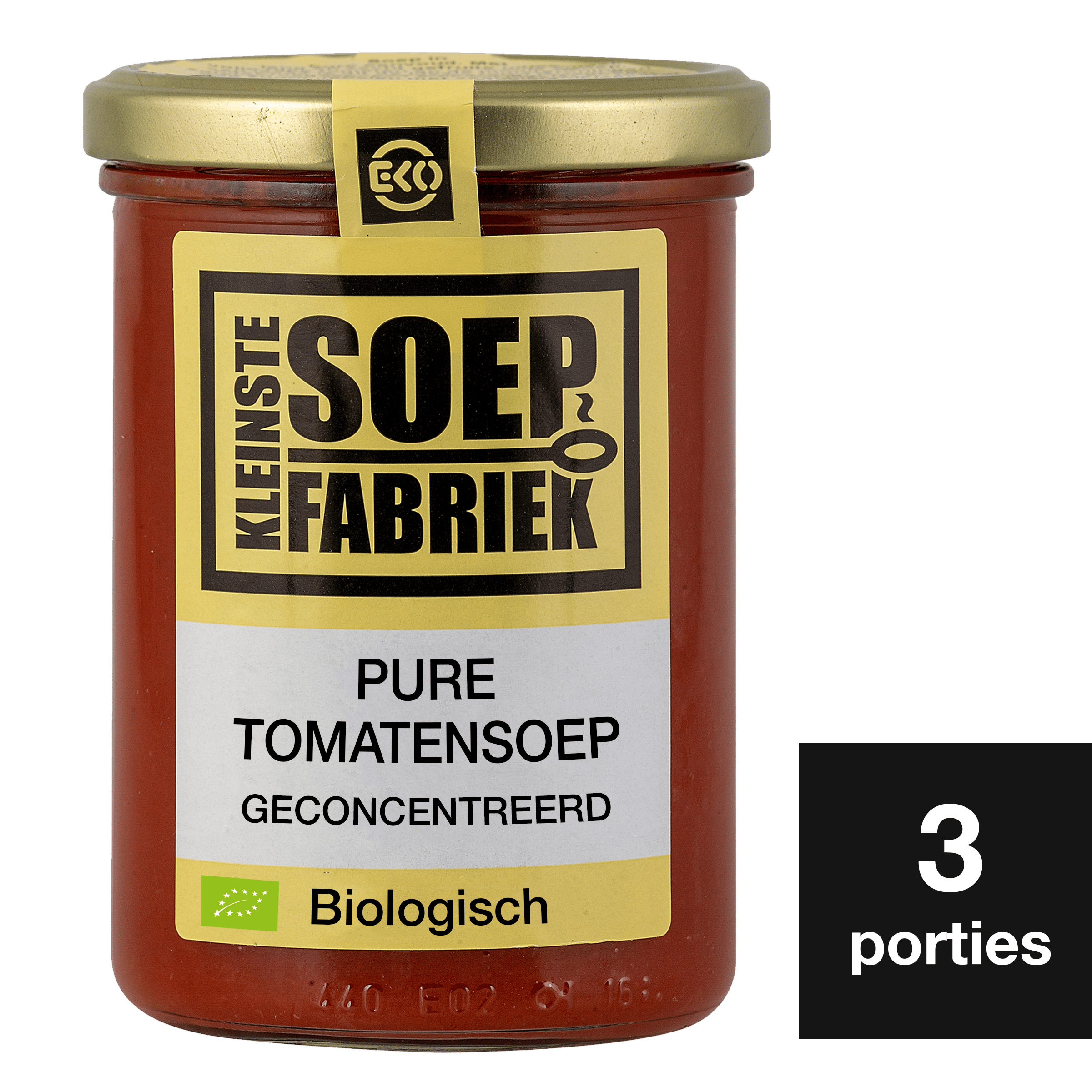 Kleinste Soepfabriek Pure tomatensoep biologisch
