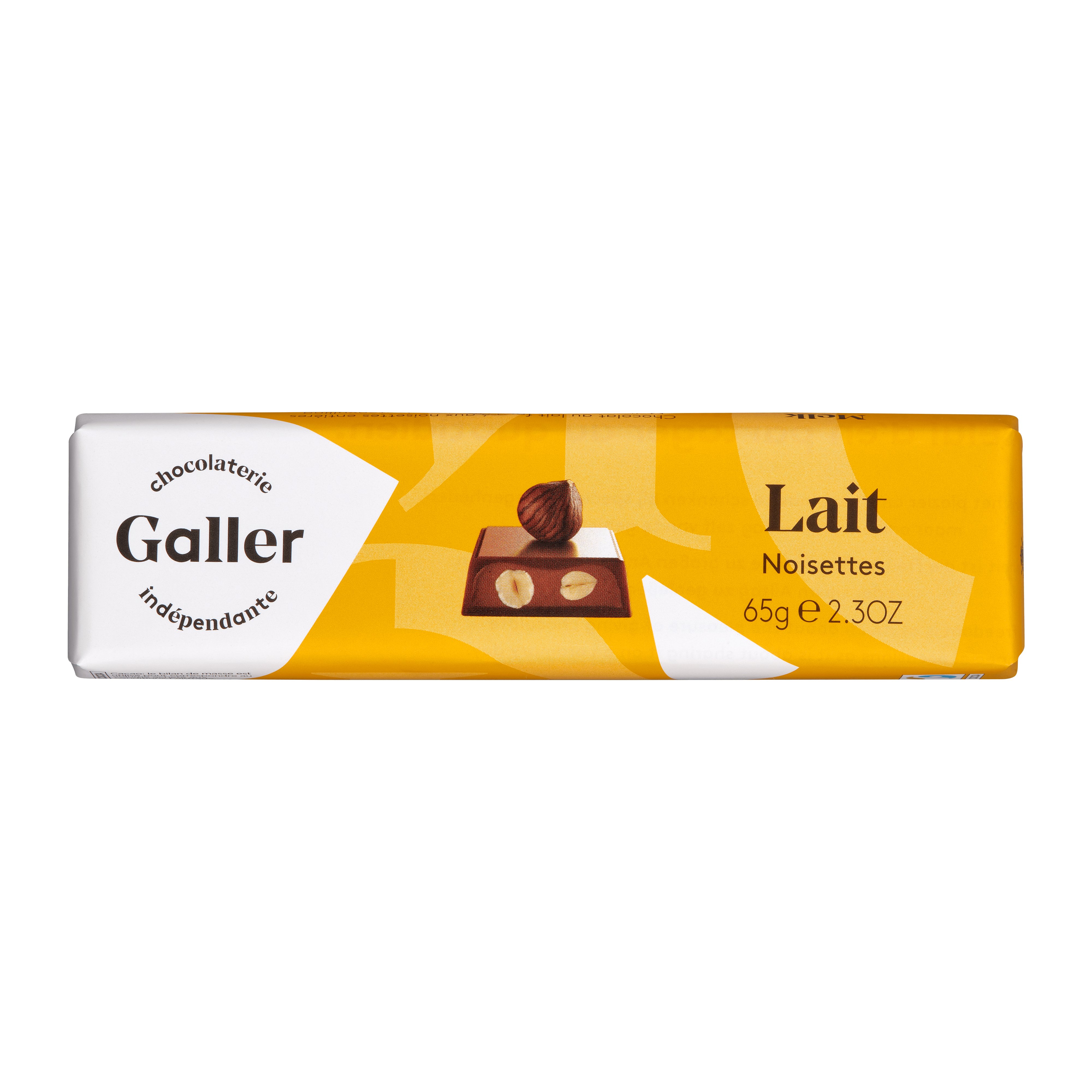 Galler Chocoladereep Melk Noisettes