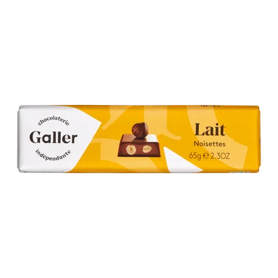 Galler Chocoladereep Melk Noisettes