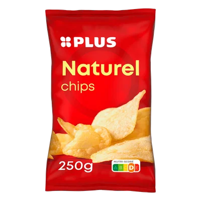 PLUS Chips naturel