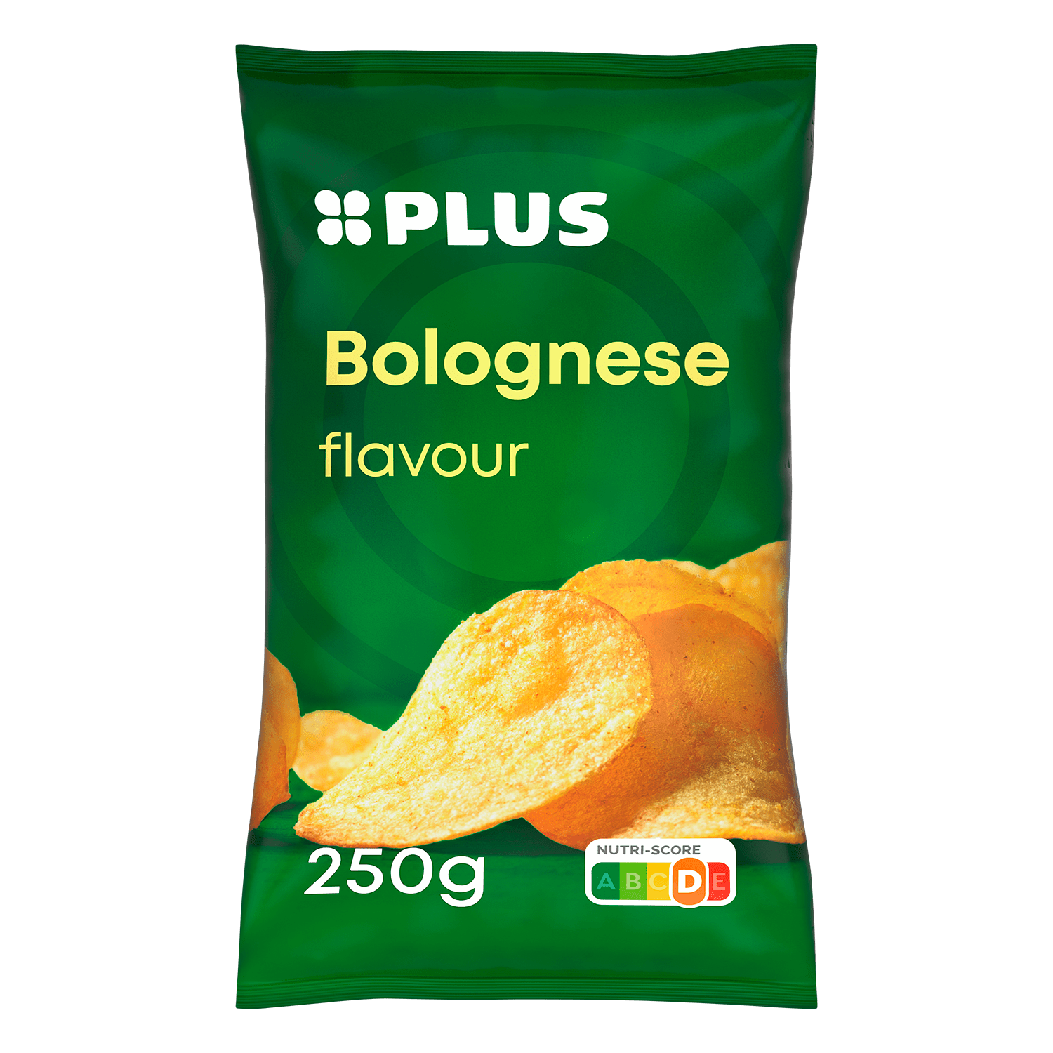 PLUS Chips bolognese
