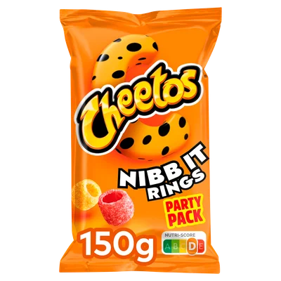 Cheetos Partypack Nibb-it rings