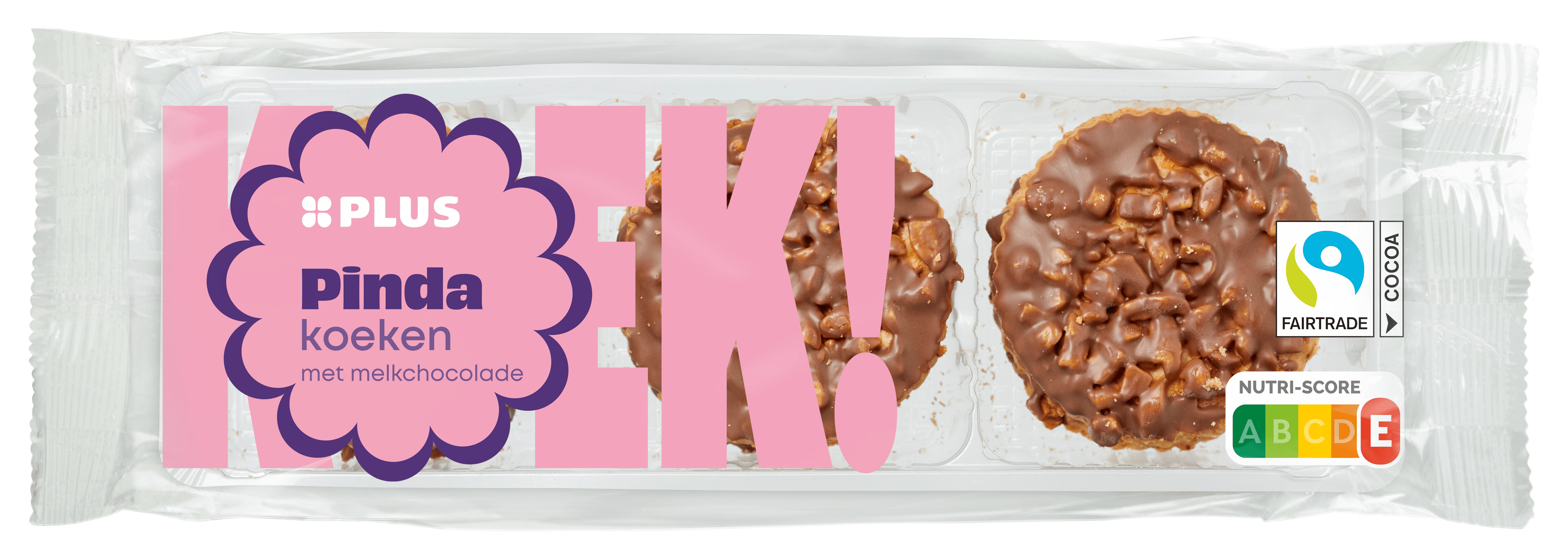 PLUS Choco pindakoeken