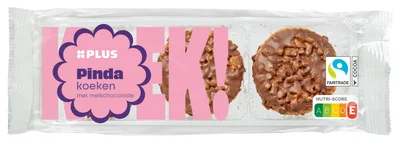 PLUS Choco pindakoeken