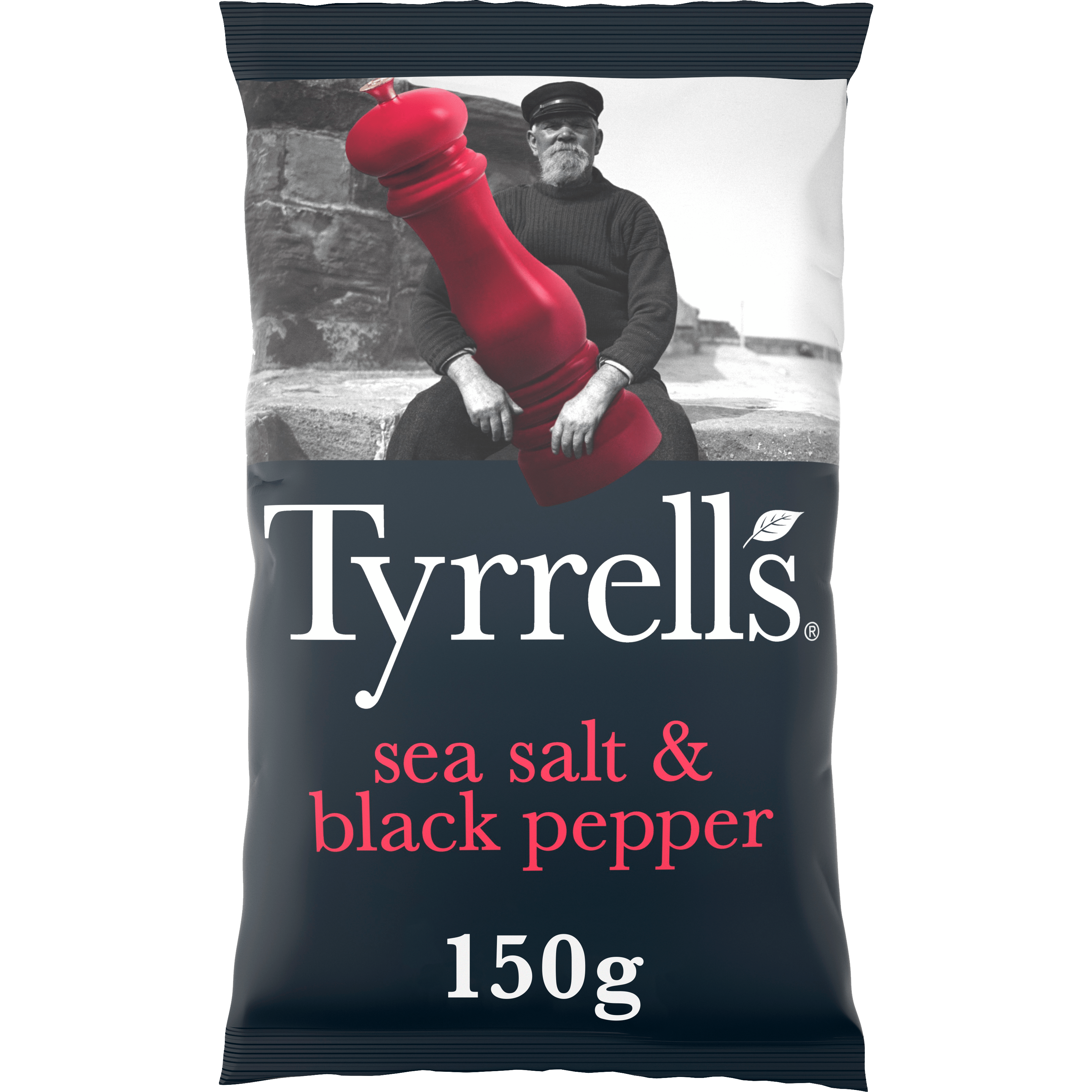Tyrrells Sea salt & black pepper