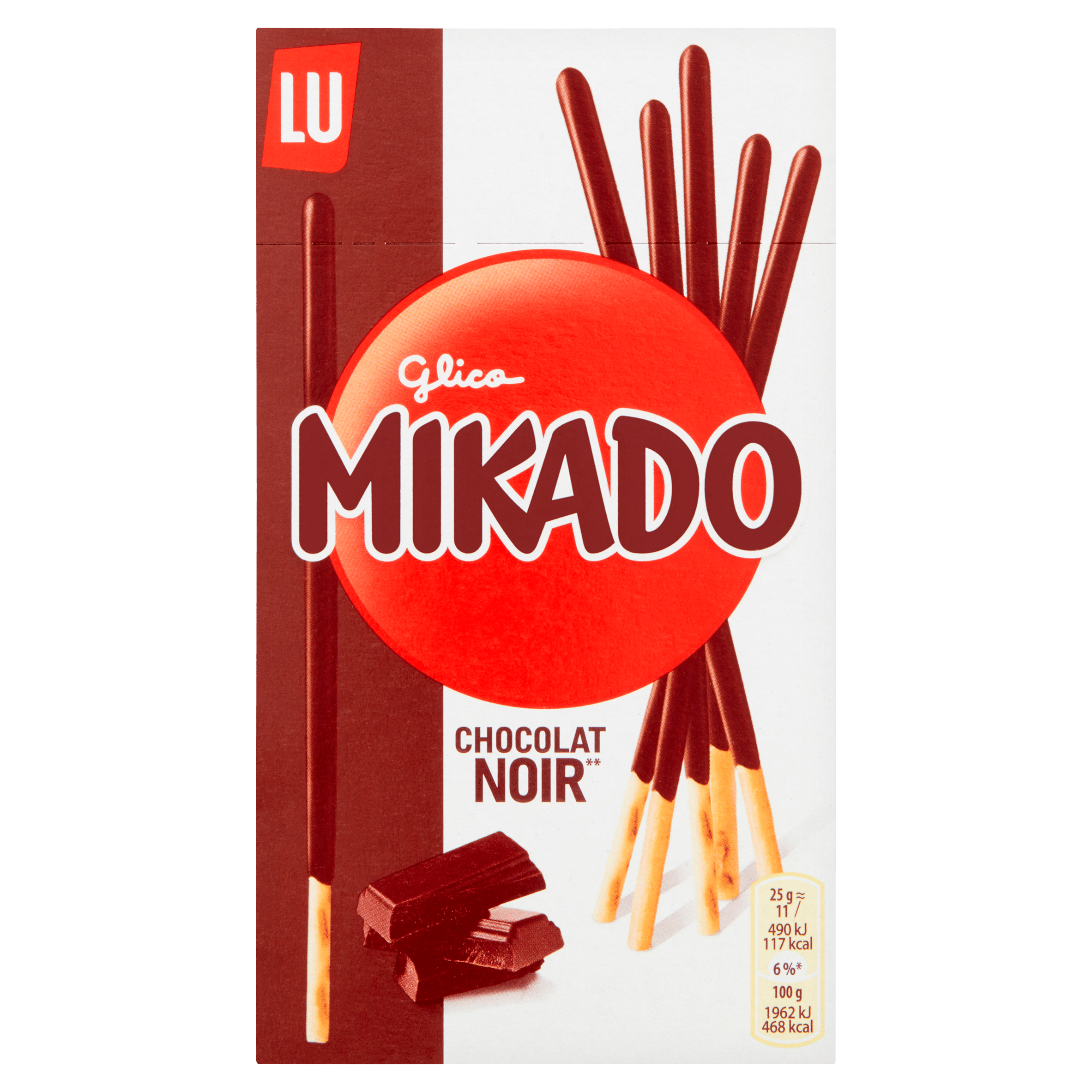 Lu Mikado Chocolade Koekjes Puur
