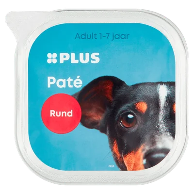 PLUS Honden paté Rund