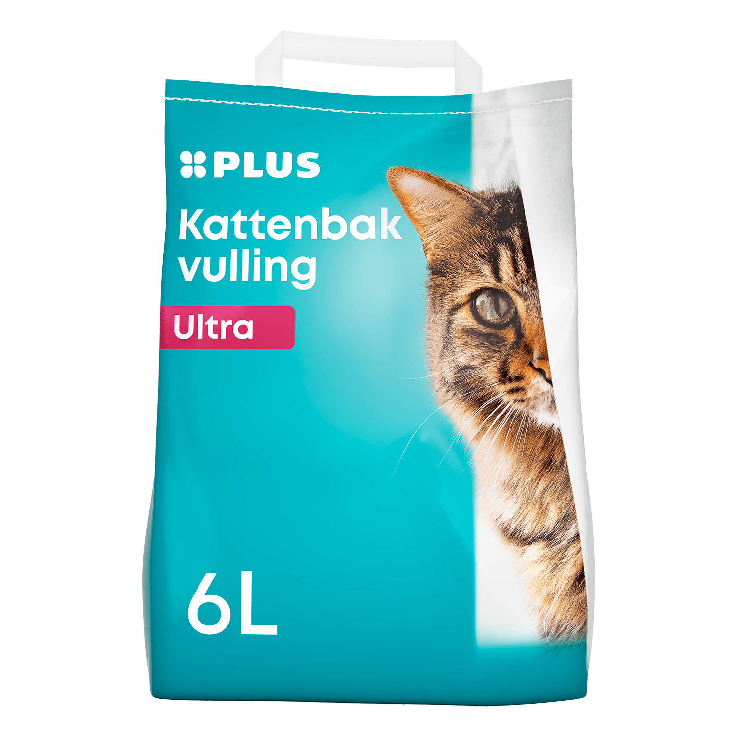 PLUS Kattenbakvulling ultra klontvormend 6l