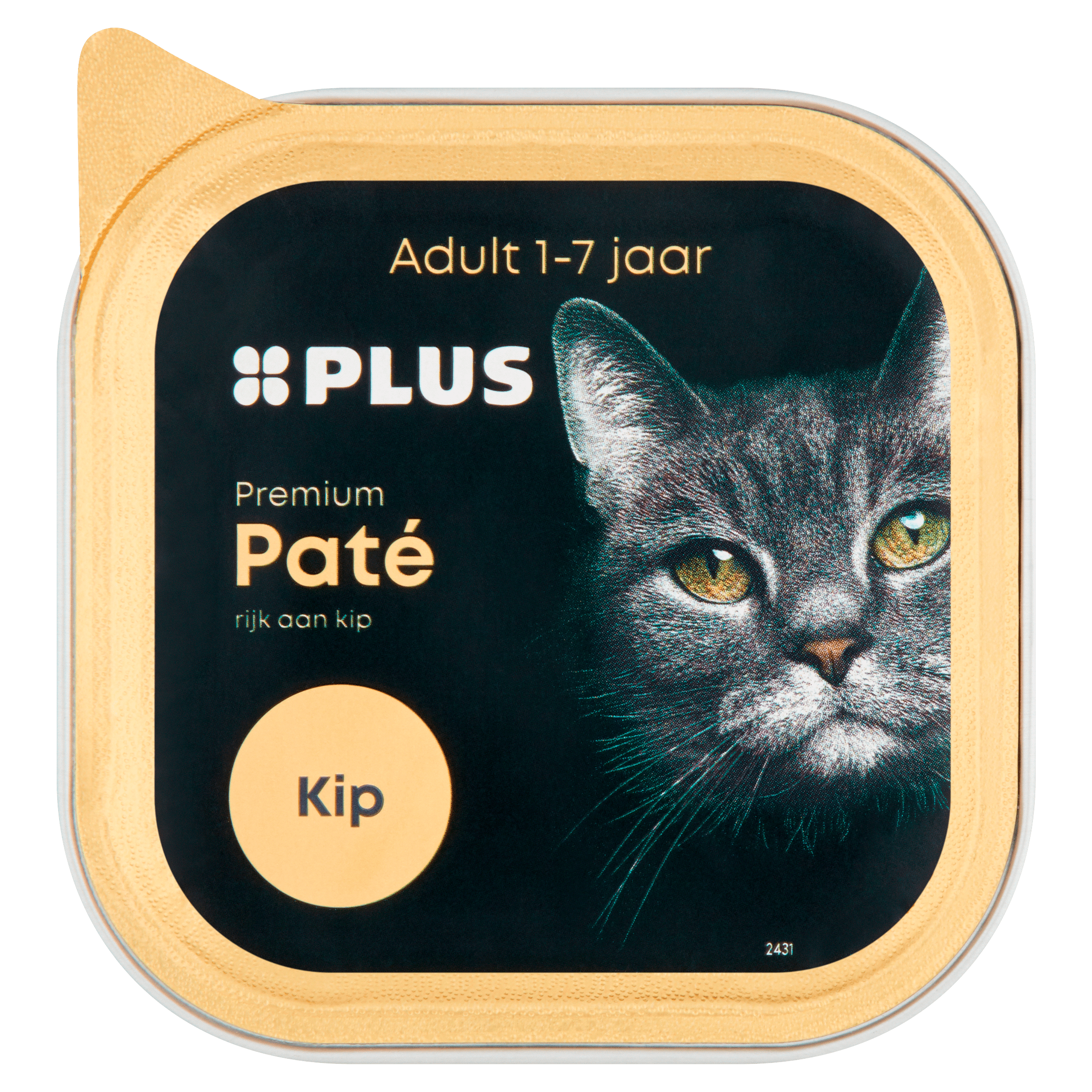 PLUS Premium Katten paté Kip