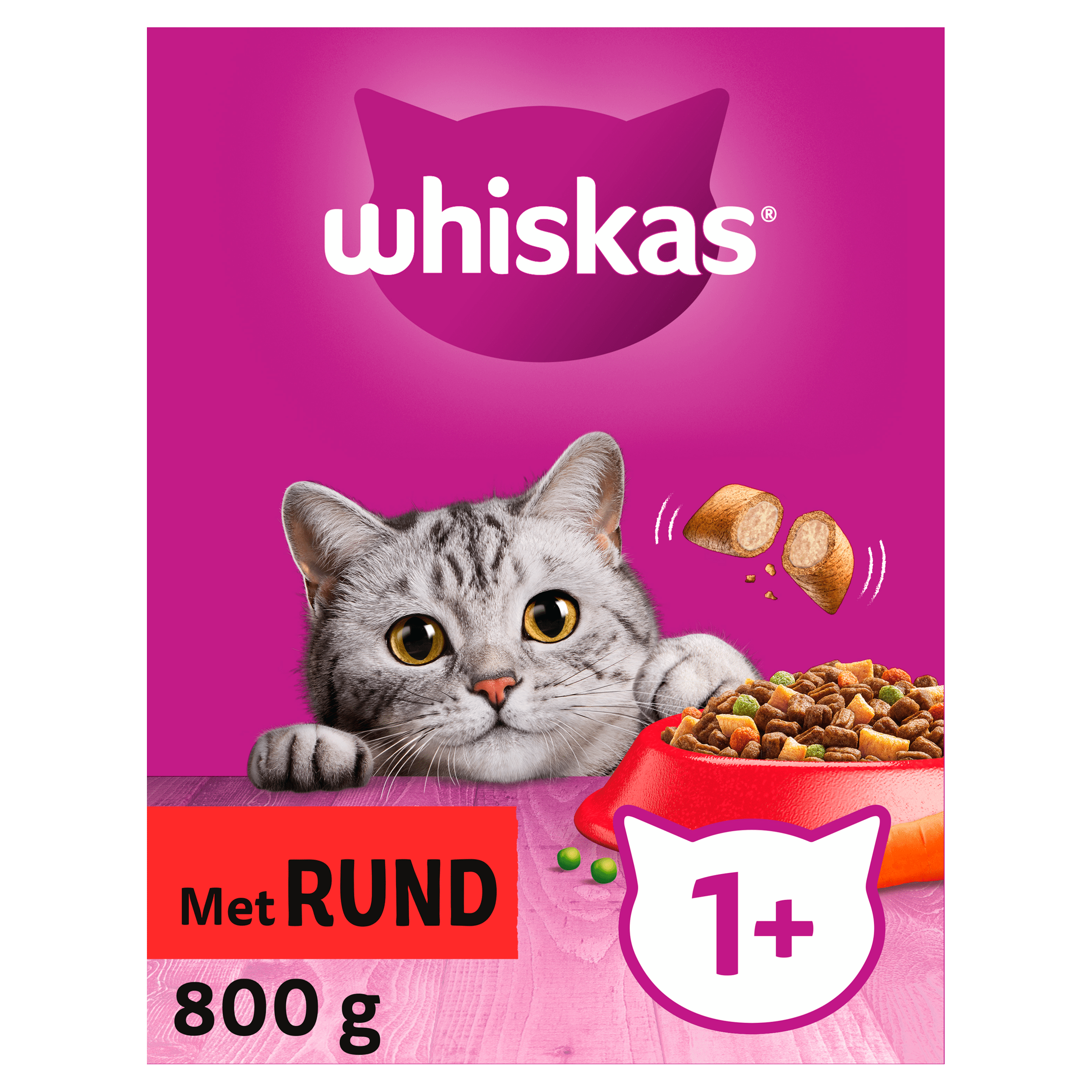 Whiskas Droog Adult Rund