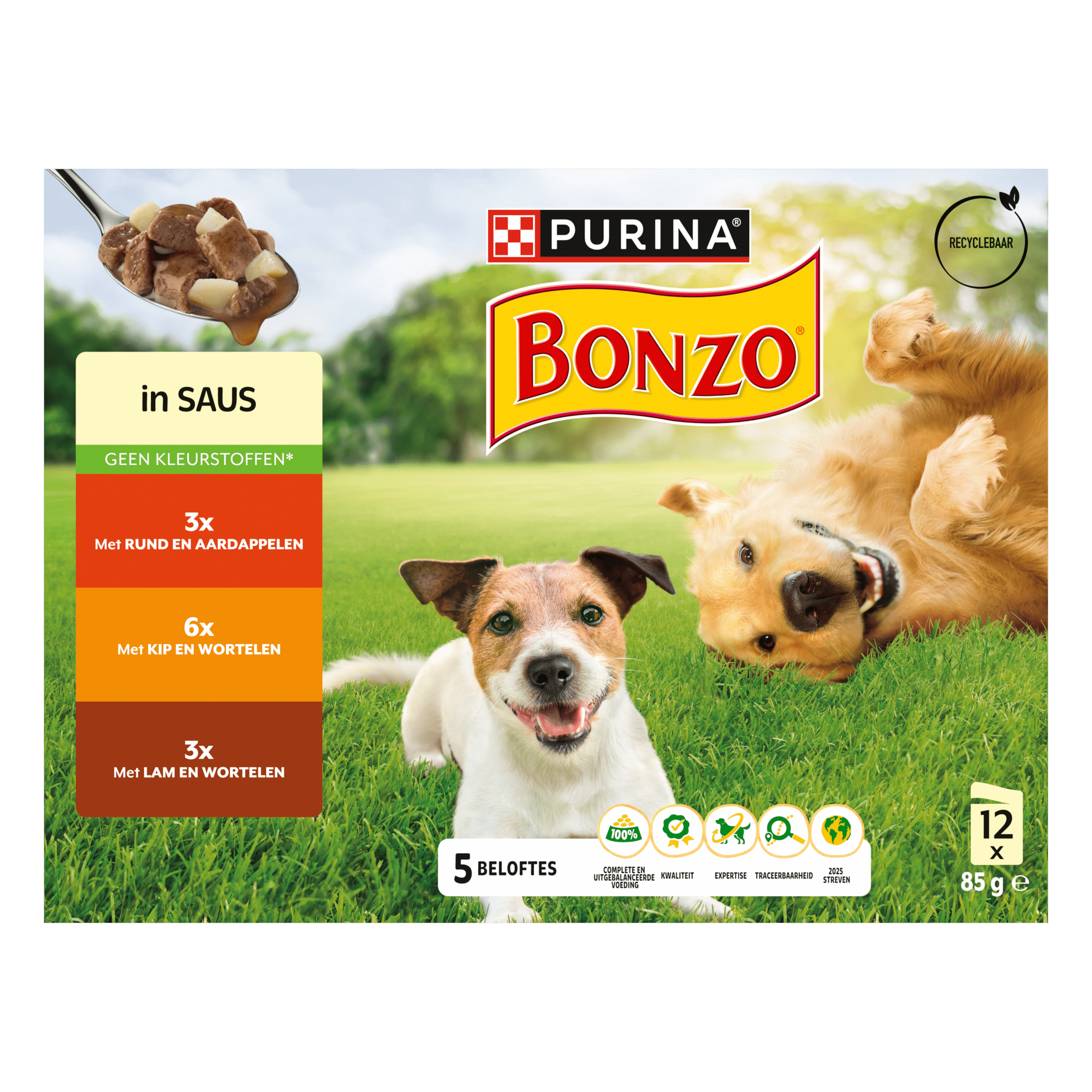 Bonzo Maaltijdzakjes in saus