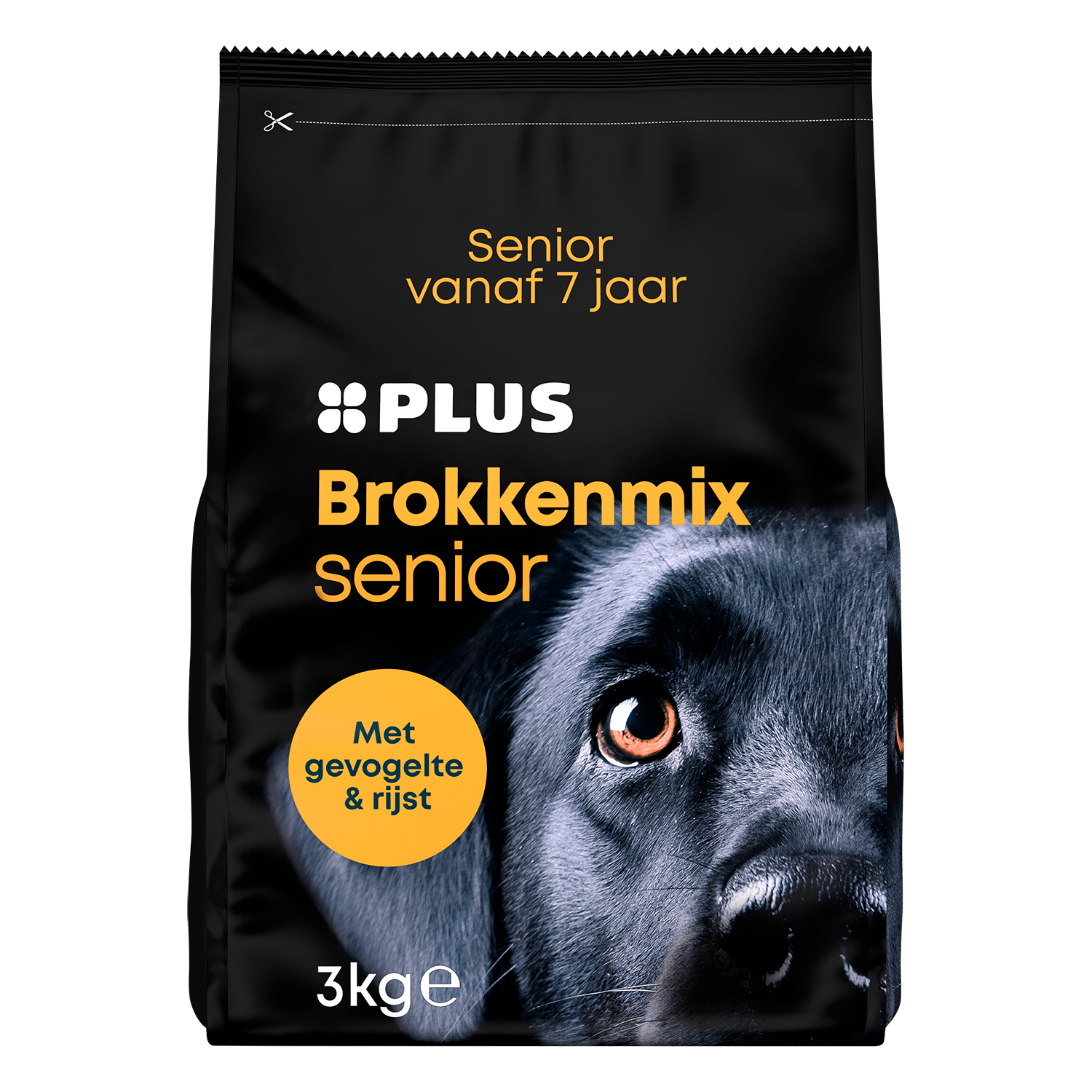 PLUS Brokkenmix senior gevogelte & rijst