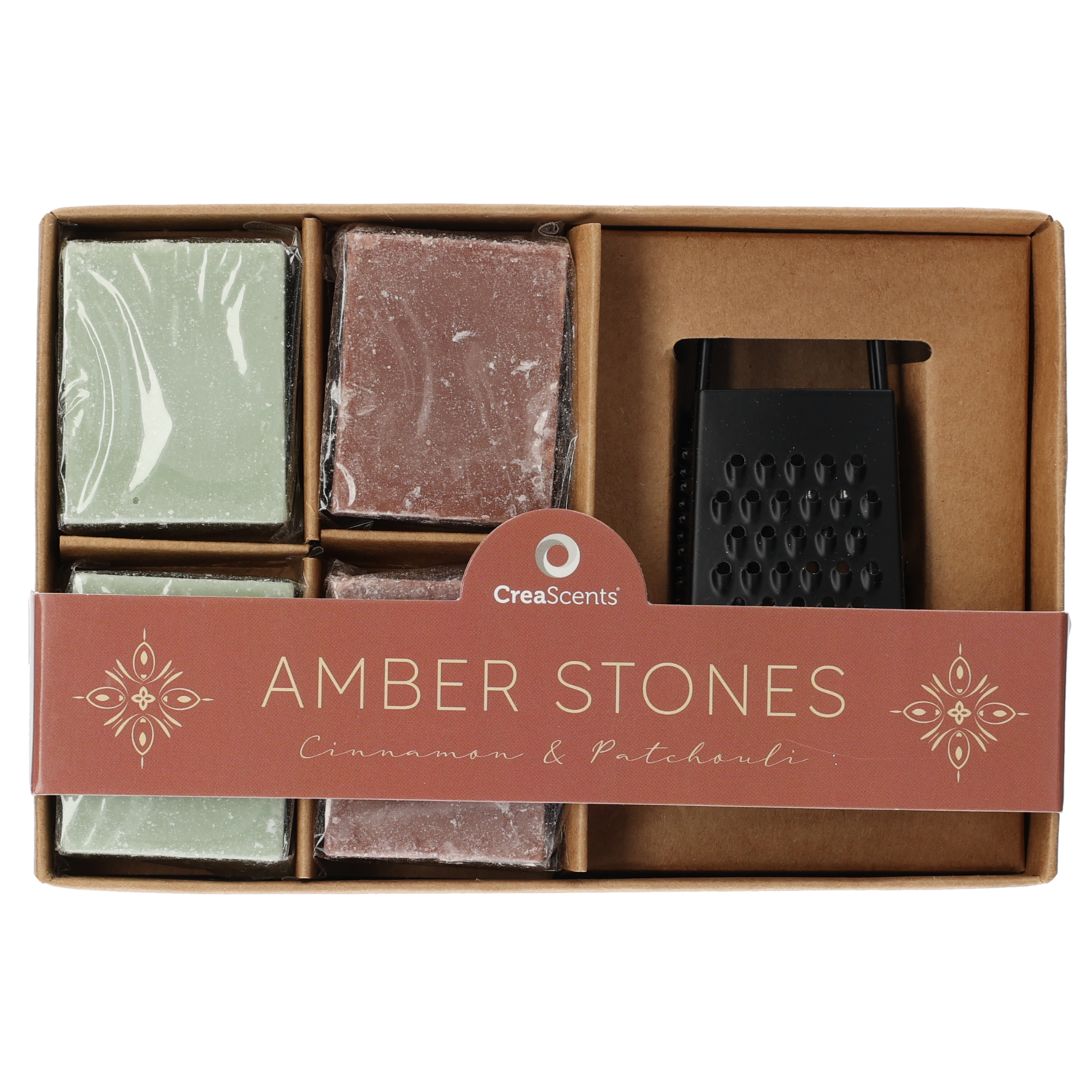 Aroma geurblokjes kadoset met rasp