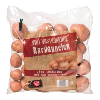 Vrij vastkokende aardappelen