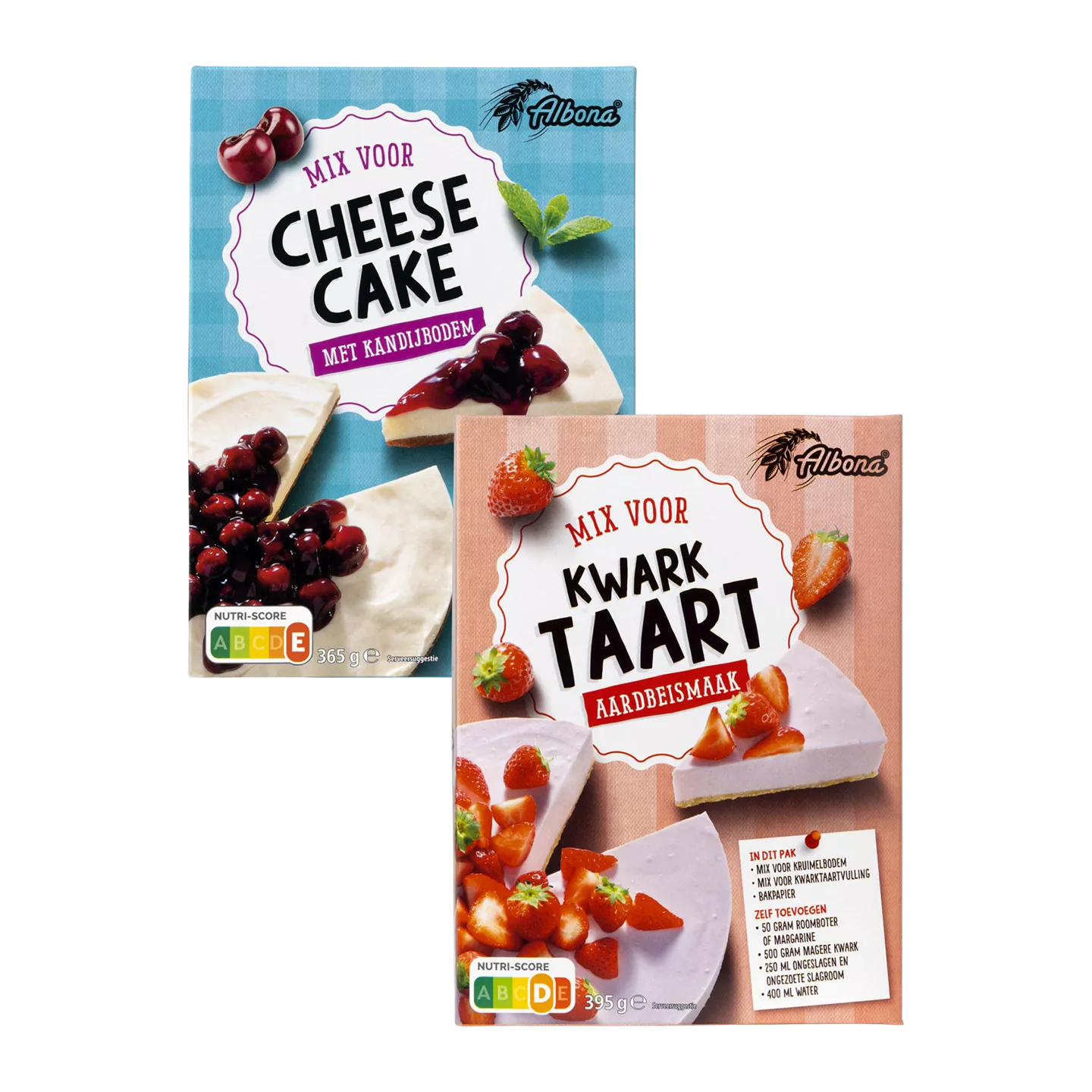 Albona Bakmix voor cheesecake of kwarktaart
