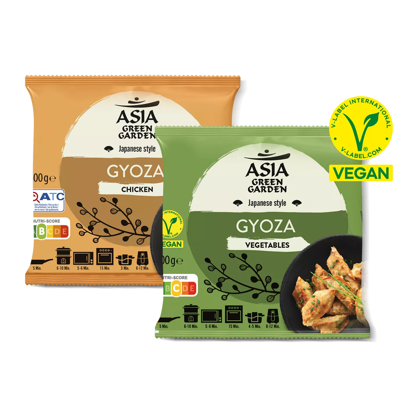 Asia Green Garden Gyoza groenten of kip