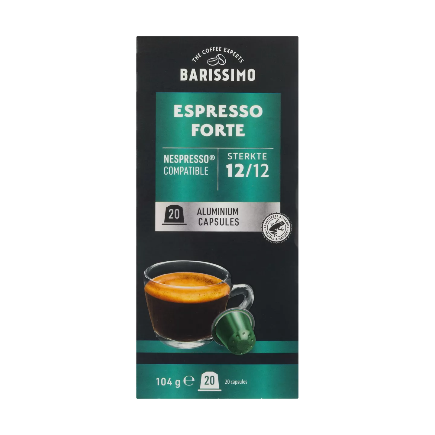 Barissimo Koffiecups espresso forte