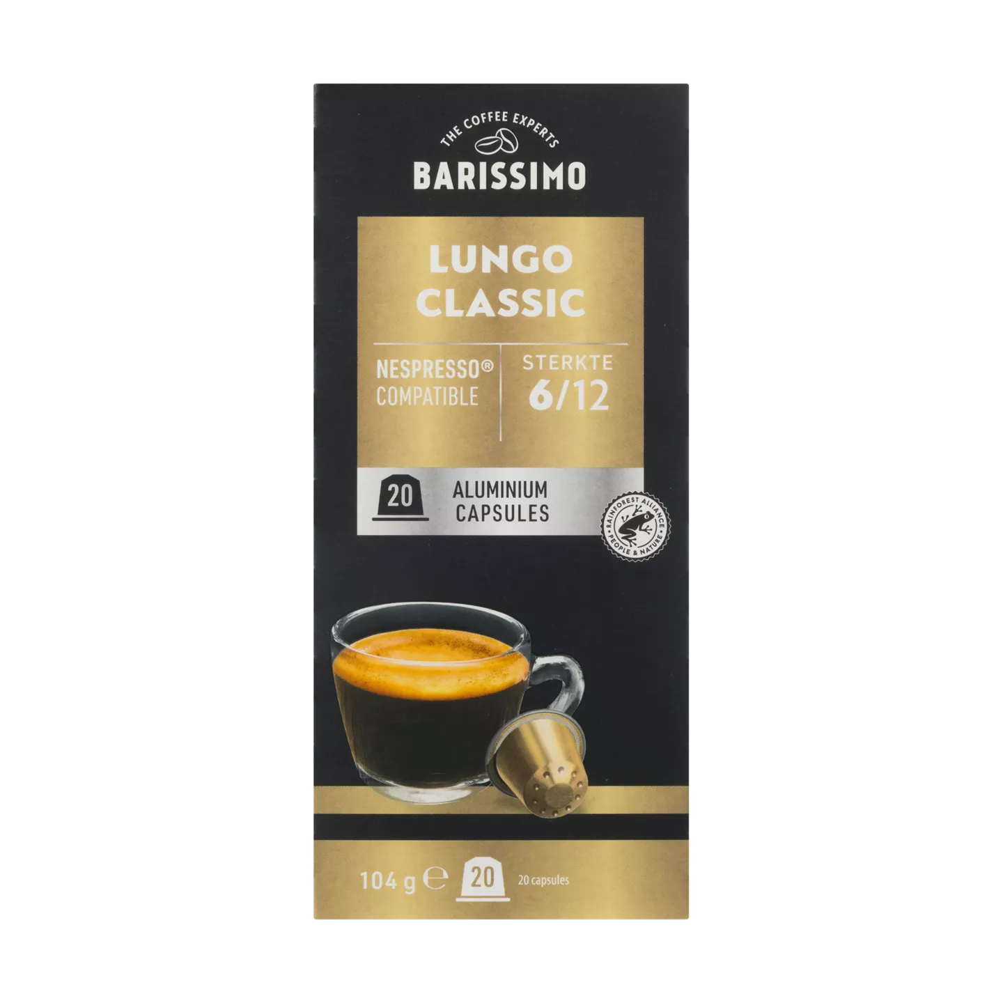 Barissimo Koffiecups lungo classic