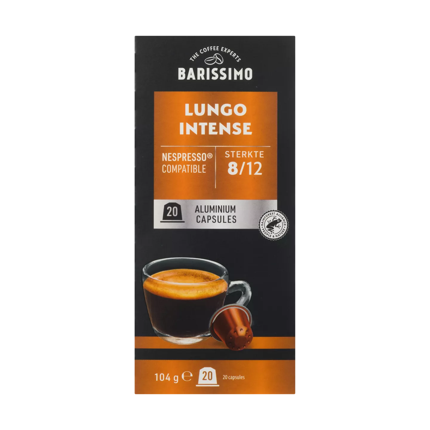 Barissimo Koffiecapsules lungo intense